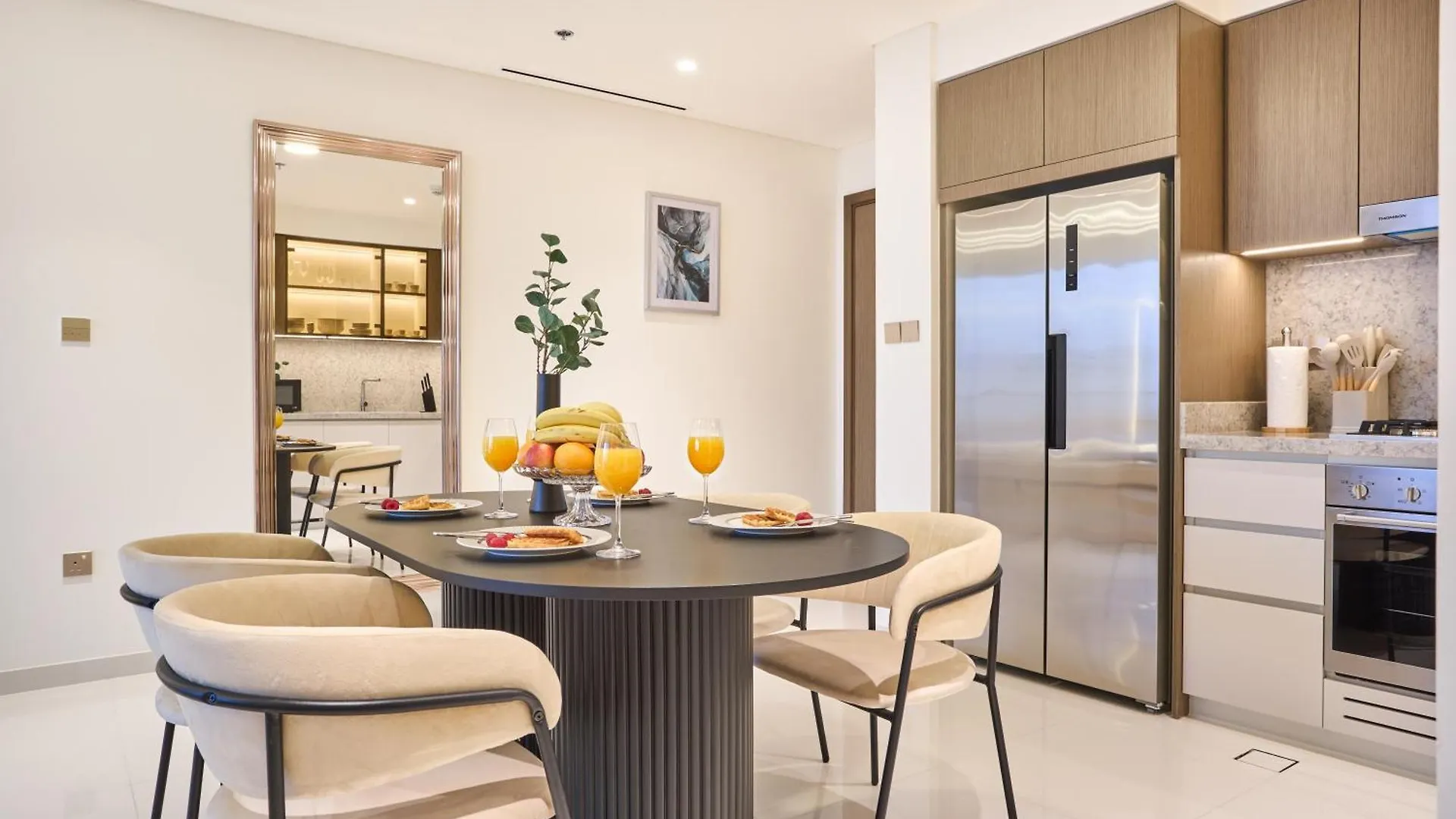 Luxury 2Br Apartment In Grand Bleu Tower At Emaar Beachfront - High Floor With Marina And City View, Private Beach Access By Stayfinity Dubai